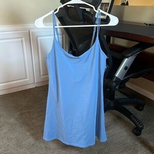 Abercrombie & fitch mini traveler dress in light blue small. Never worn